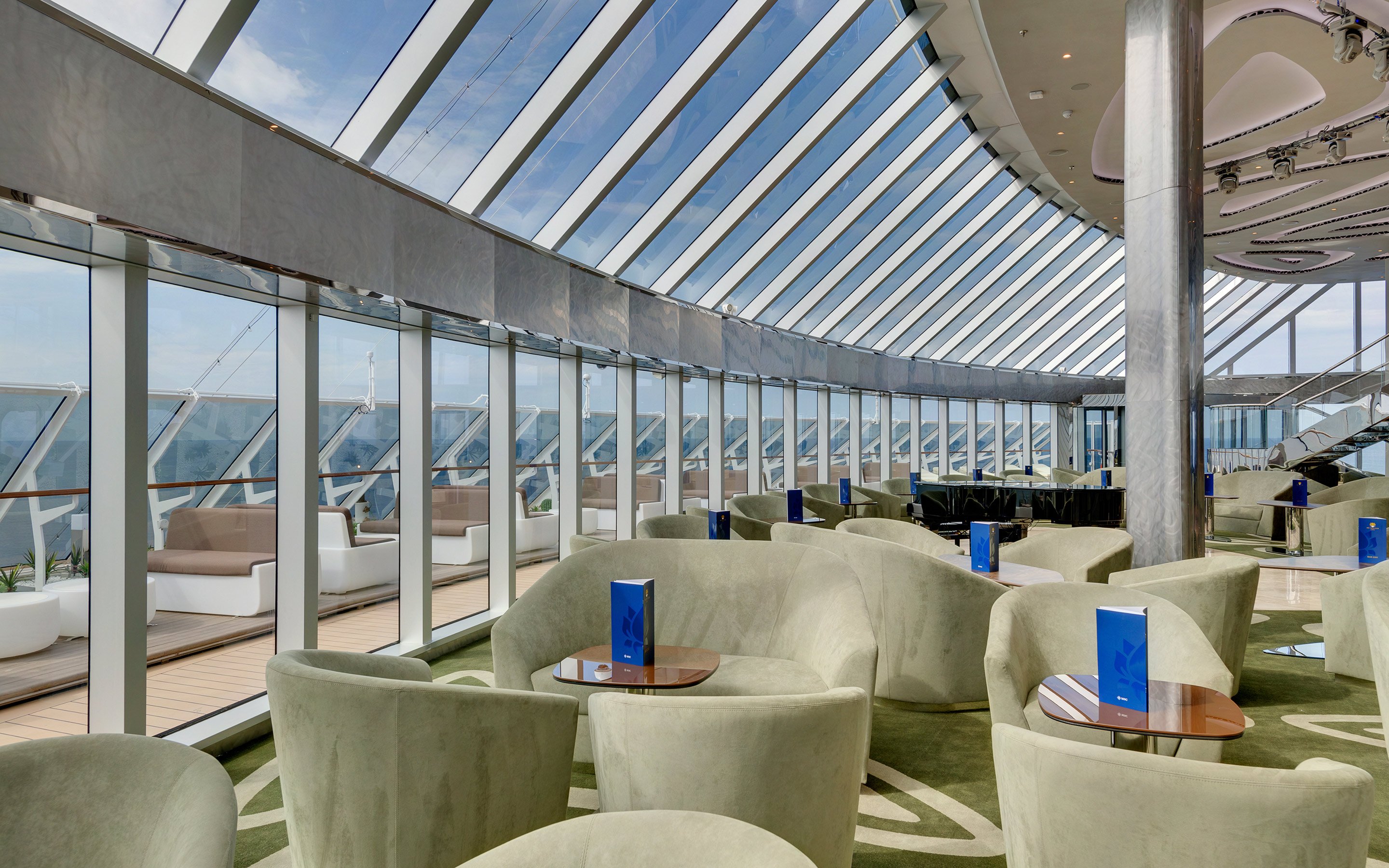 MSC Seaview — MSC Yacht Club — área exclusiva premium