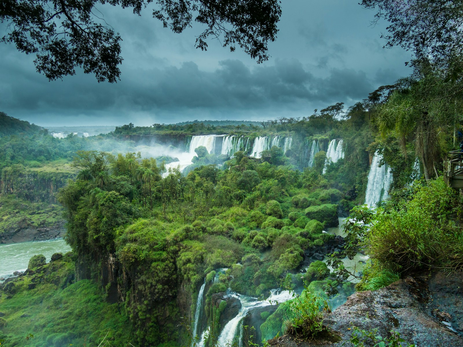 Cataratas do Iguaçu — vista aérea