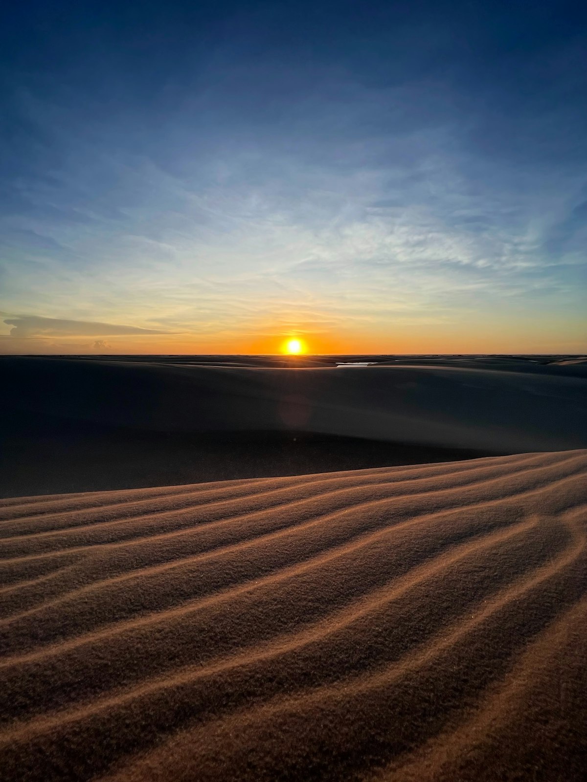 Pôr do sol na Duna