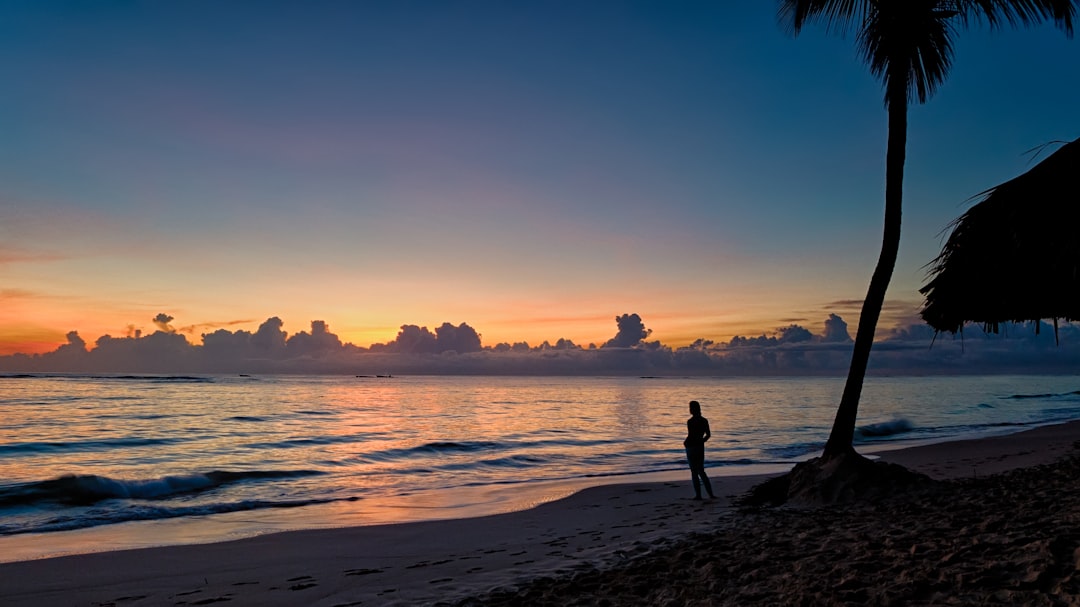 Praia caribenha em Punta Cana